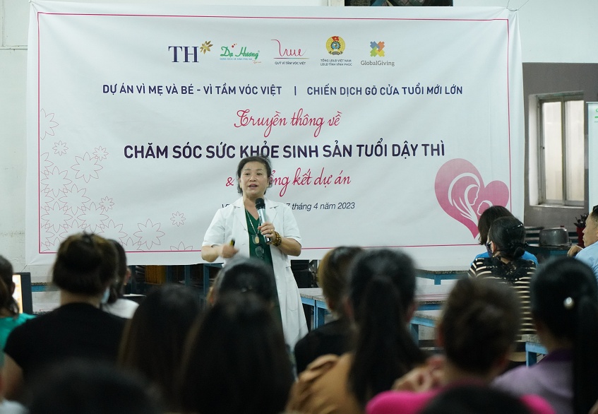 3.200 người lao động hưởng lợi từ Dự án “Vì mẹ và bé - Vì tầm vóc Việt” giai đoạn 5