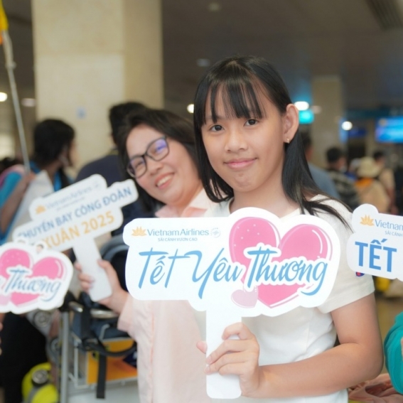 Tết Bính Ngọ 2026: 500 đoàn viên cùng người thân được miễn phí vé máy bay về quê